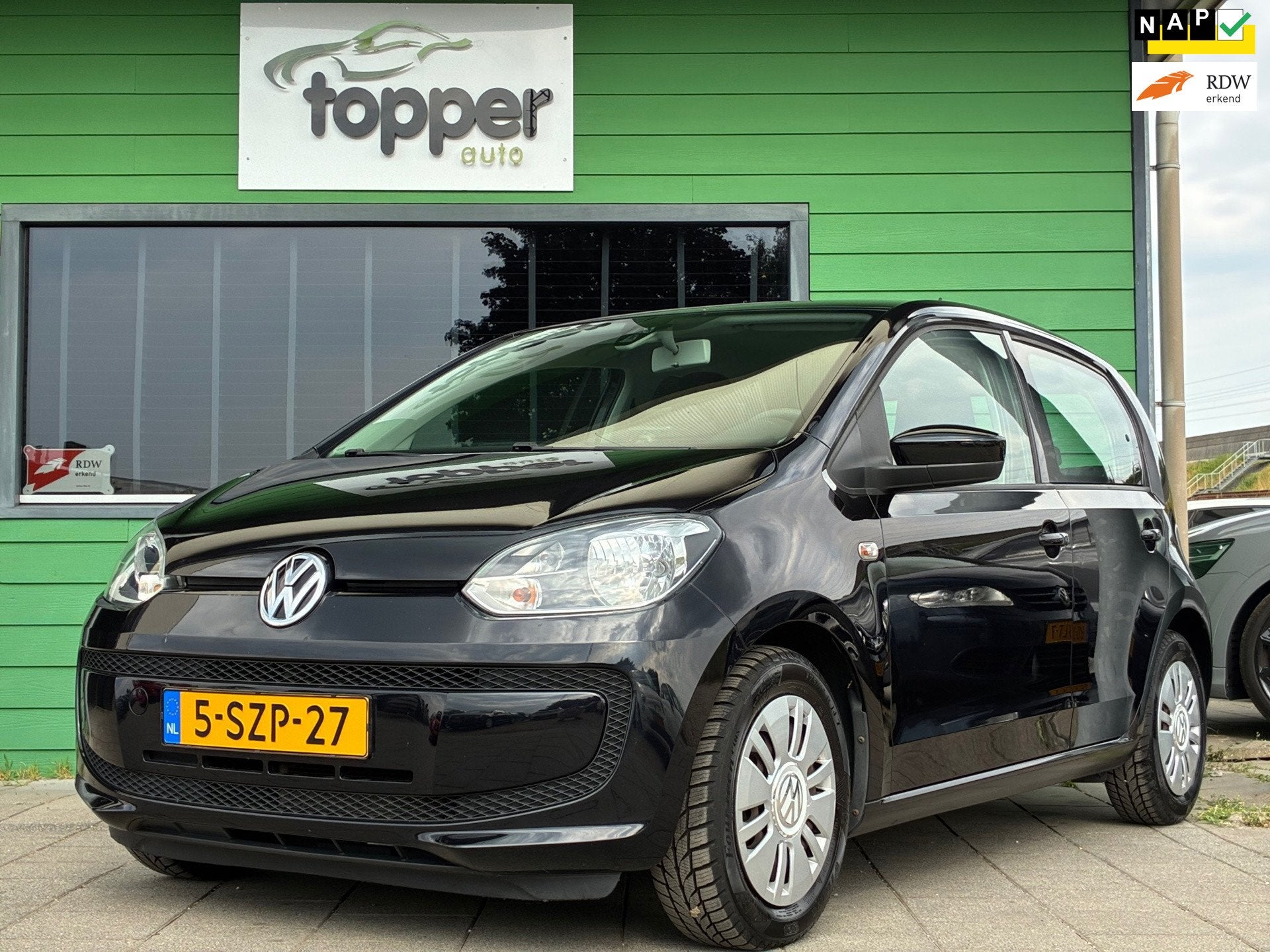 Volkswagen Up! 1.0 move up! BlueMotion|Airco|Navigatie|Nieuw, Auto's, Volkswagen, Voorwielaandrijving, Euro 5, Gebruikt, Up!