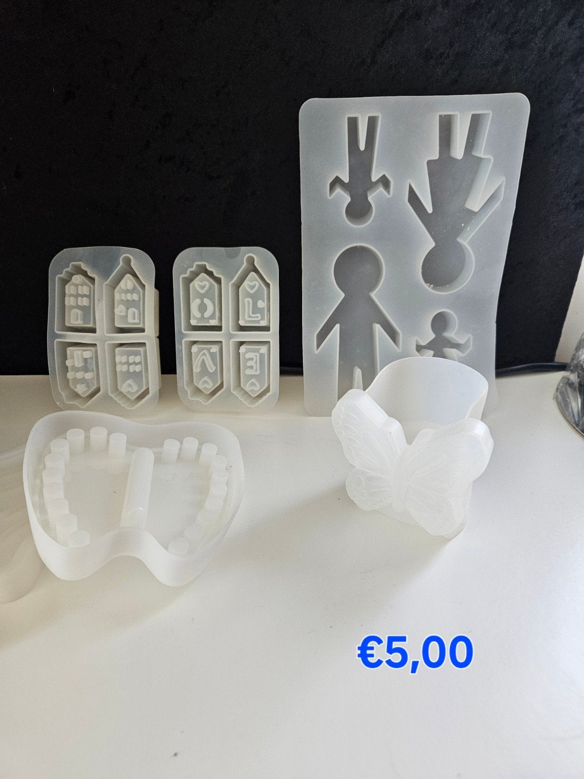 Siliconen mallen, Ophalen of Verzenden