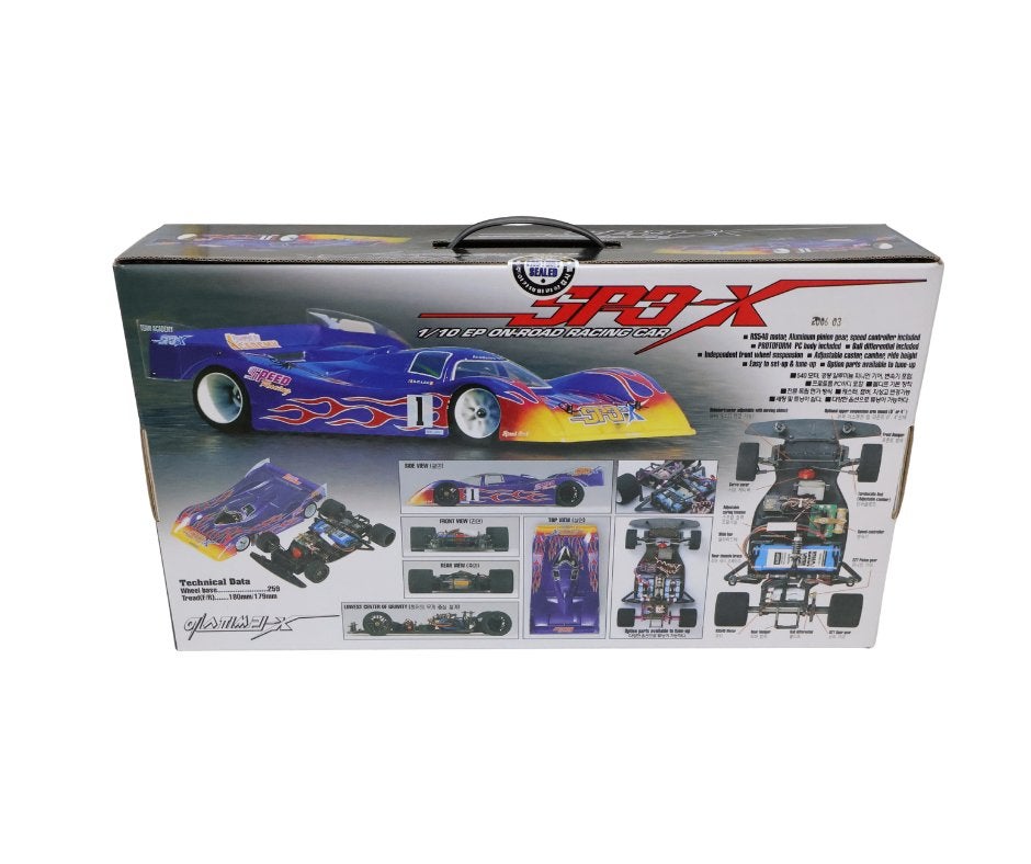 Academy SP3X EP ON-Road Racing Car 1/10, Ophalen of Verzenden, Nieuw, Overige schalen, Auto onroad