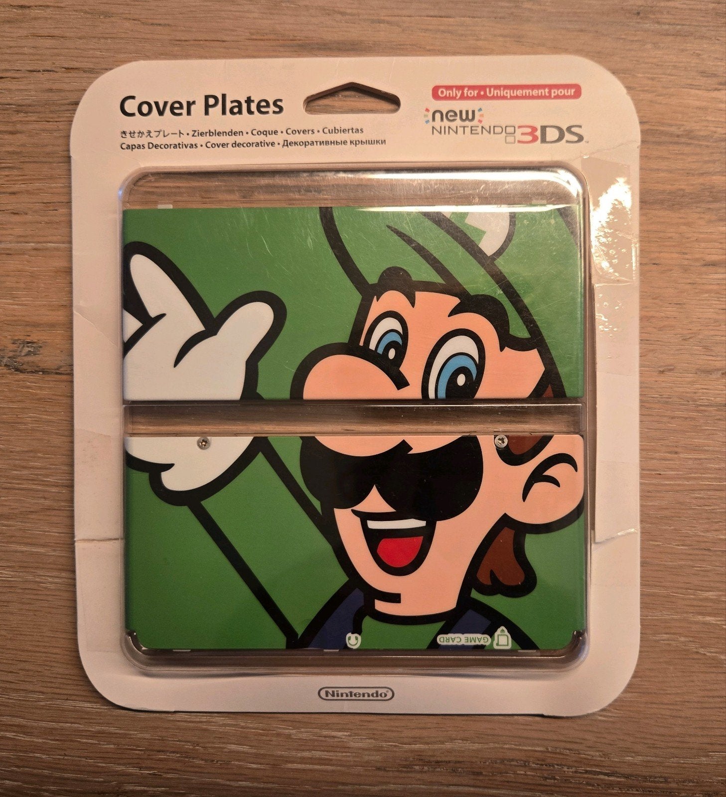 New Nintendo 3DS - Cover plate: Luigi, Ophalen, Zo goed als nieuw