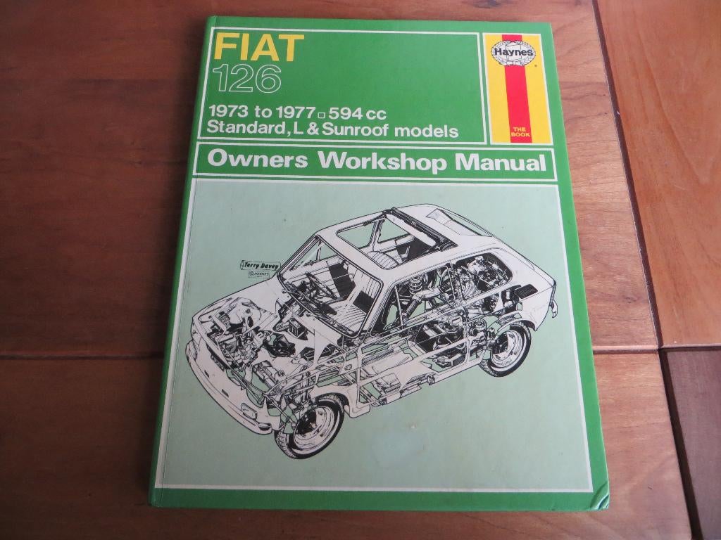Haynes workshop manual vraagbaak Fiat 126 1973 - 1977, Auto diversen, Handleidingen en Instructieboekjes, Ophalen of Verzenden