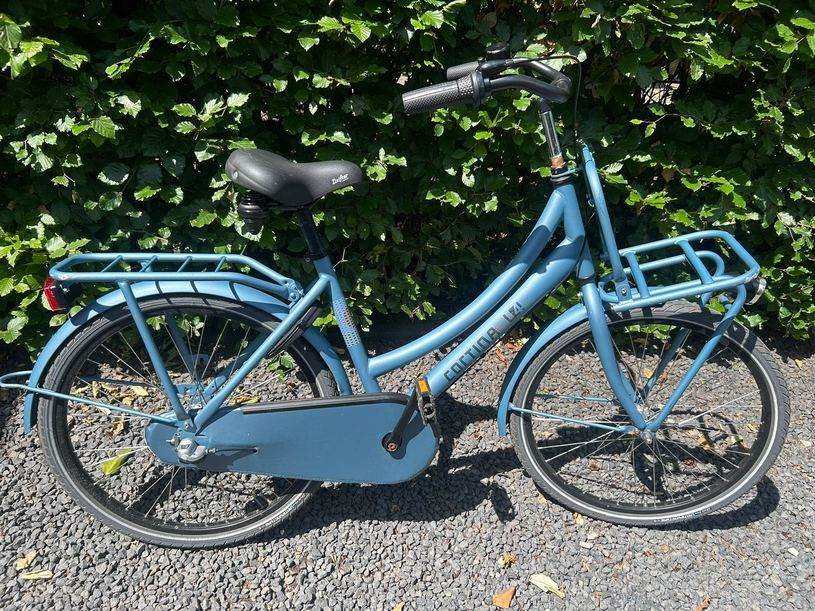 Meidenfiets Cortina 24 inch Blauw met 3 versnellingen, Fietsen en Brommers, Fietsen | Meisjes, Ophalen, Zo goed als nieuw, 24 inch