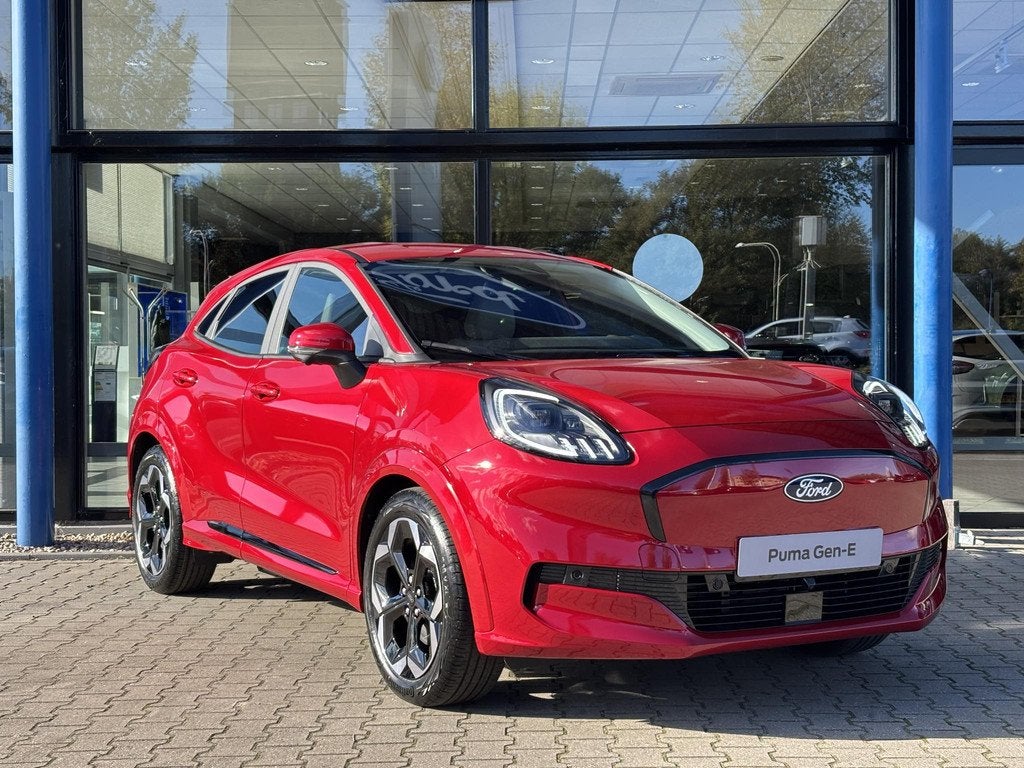 Ford Puma Gen-E Premium 44 kWh € 4400 Ford Voordeel! | Dri, Auto's, Ford, Puma, Leder en Stof, 44 kWh, Te koop