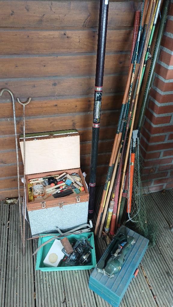 hengels en toebehoren, Watersport en Boten, Hengelsport | Algemeen, Gebruikt, Complete hengel, Ophalen