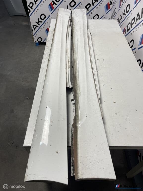 Sideskirts BMW 1 serie E81 E82 E88| M sport Alpinweiss, Gebruikt, Einsteinlaan 5 rijswijk, Bmw, Ophalen of Verzenden