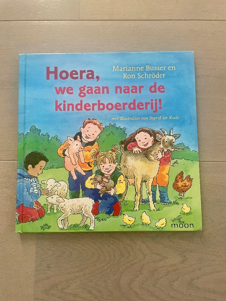 Kinderboek Hoera, we gaan naar de kinderboerderij!, Ophalen of Verzenden, Gelezen, 3 tot 4 jaar