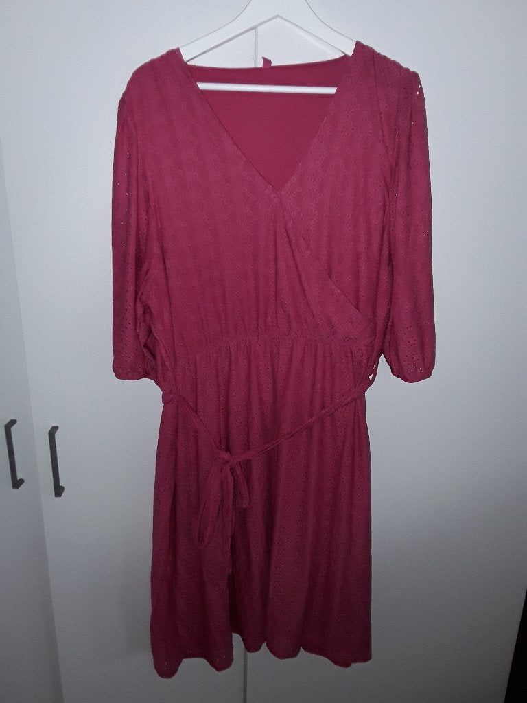 Wibra By Jeltje Roze Bohemain Jurk Maat 50/52, Kleding | Dames, Jurk, Nieuw, Ophalen of Verzenden, Wibra by Jeltje