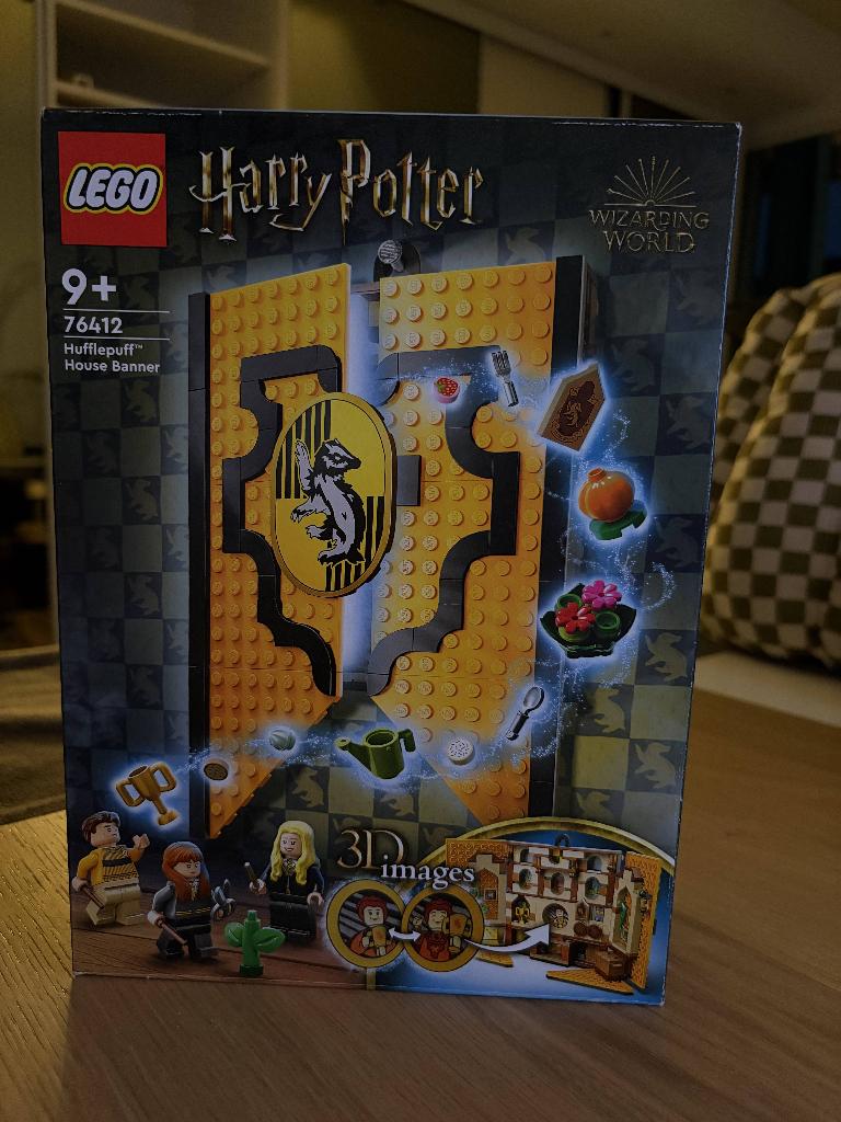 LEGO Harry Potter Hufflepuff House Banner #76412 (EXCLUSIEF), Gebruikt, Lego, Harry Potter, Ophalen of Verzenden
