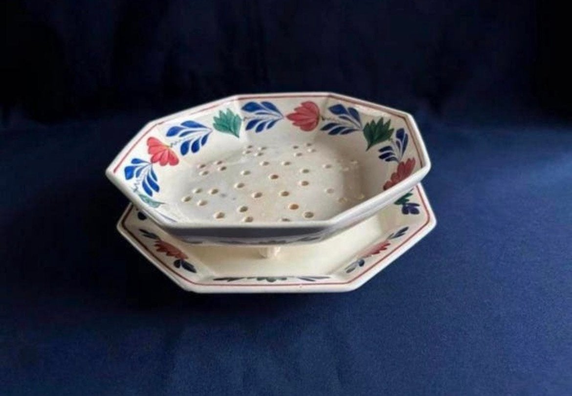 Boerenbont fruittest 483A, Gebruikt, Ophalen of Verzenden, Schaal of Schalen, Aardewerk