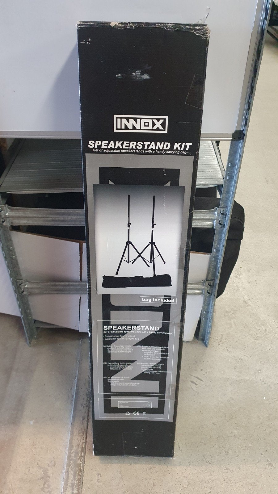 Innox Speakerstand Kit met draagtas, Ophalen of Verzenden, Nieuw, Overige typen, Overige merken