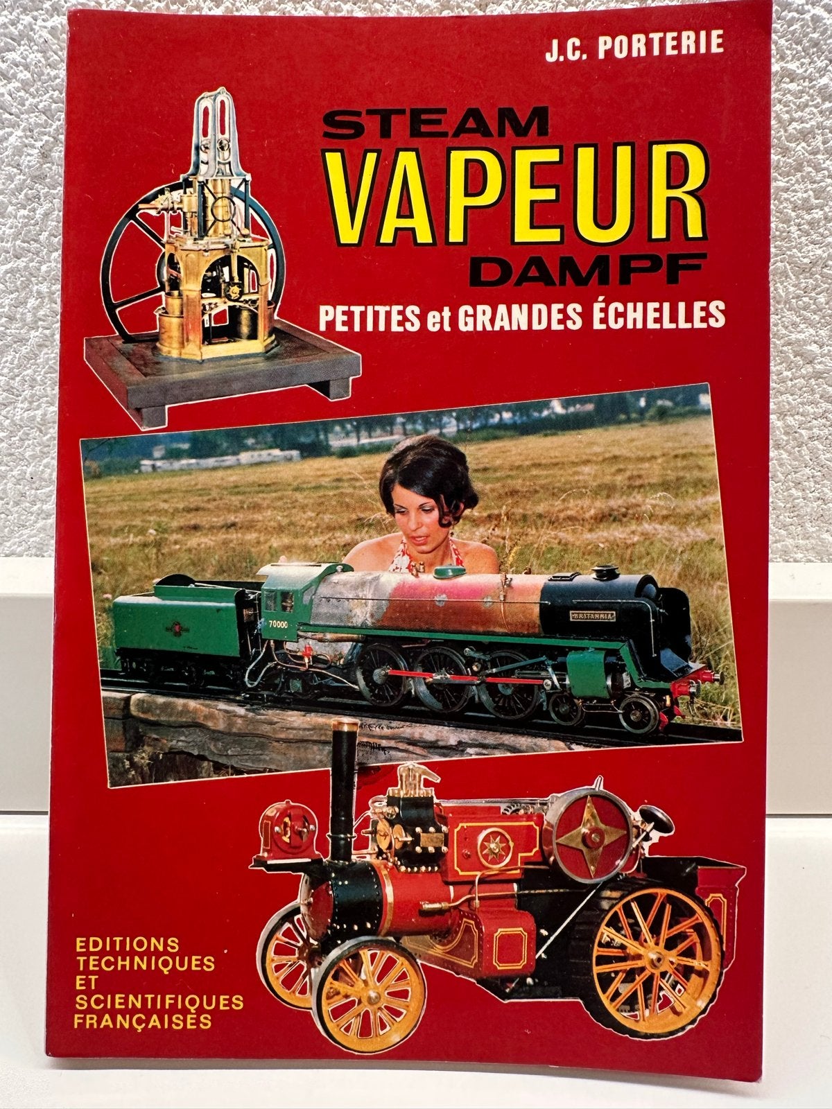 Steam Vapeur Dampf - live steam boekje, Ophalen of Verzenden