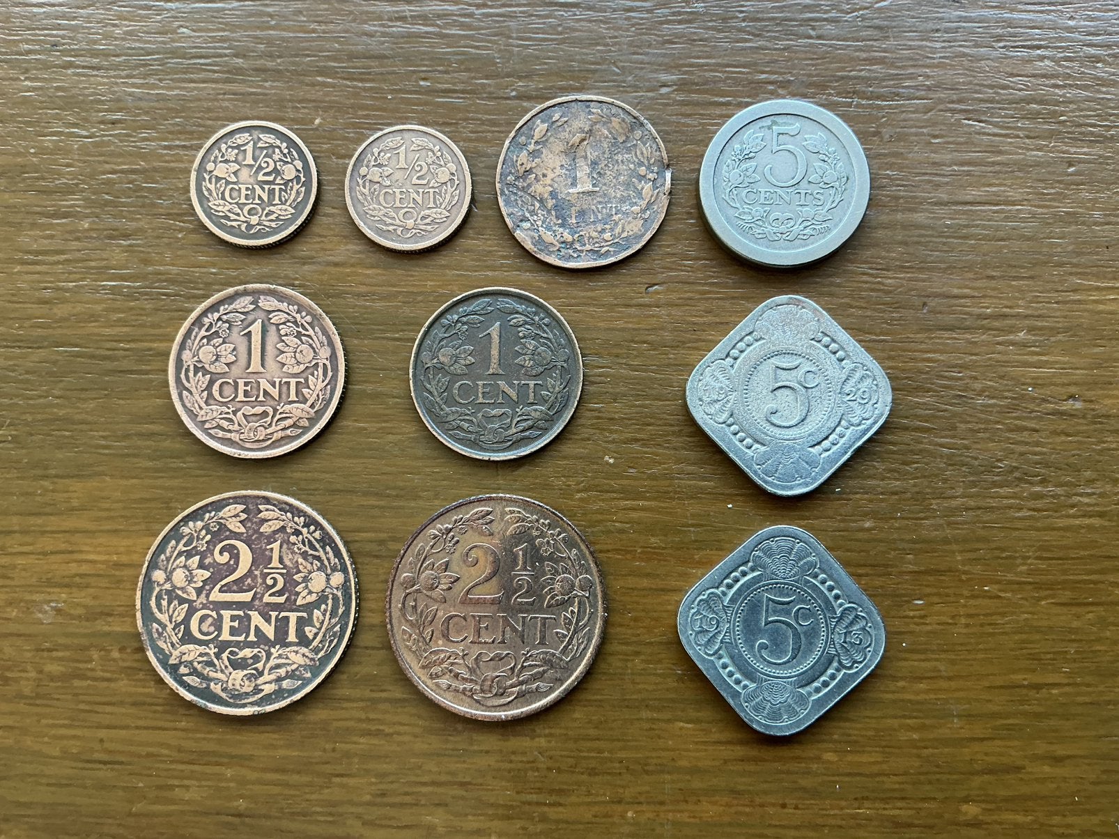 Munten Nederland voor WO II, Ophalen of Verzenden, Koningin Wilhelmina