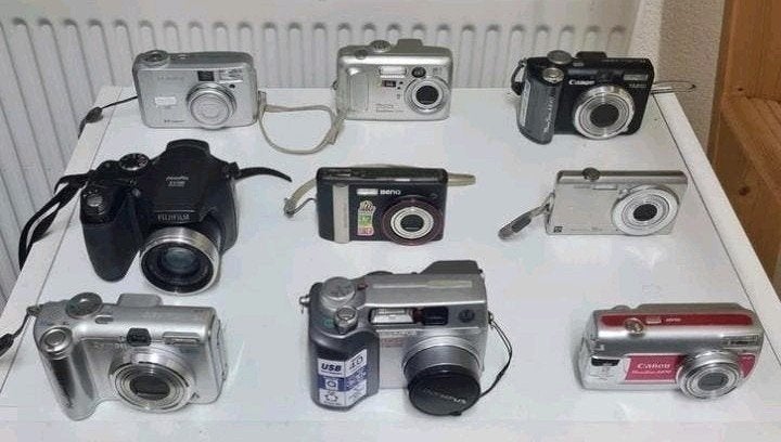 Cameras digitaal canon fuji pentax olympus benq kodak casio
