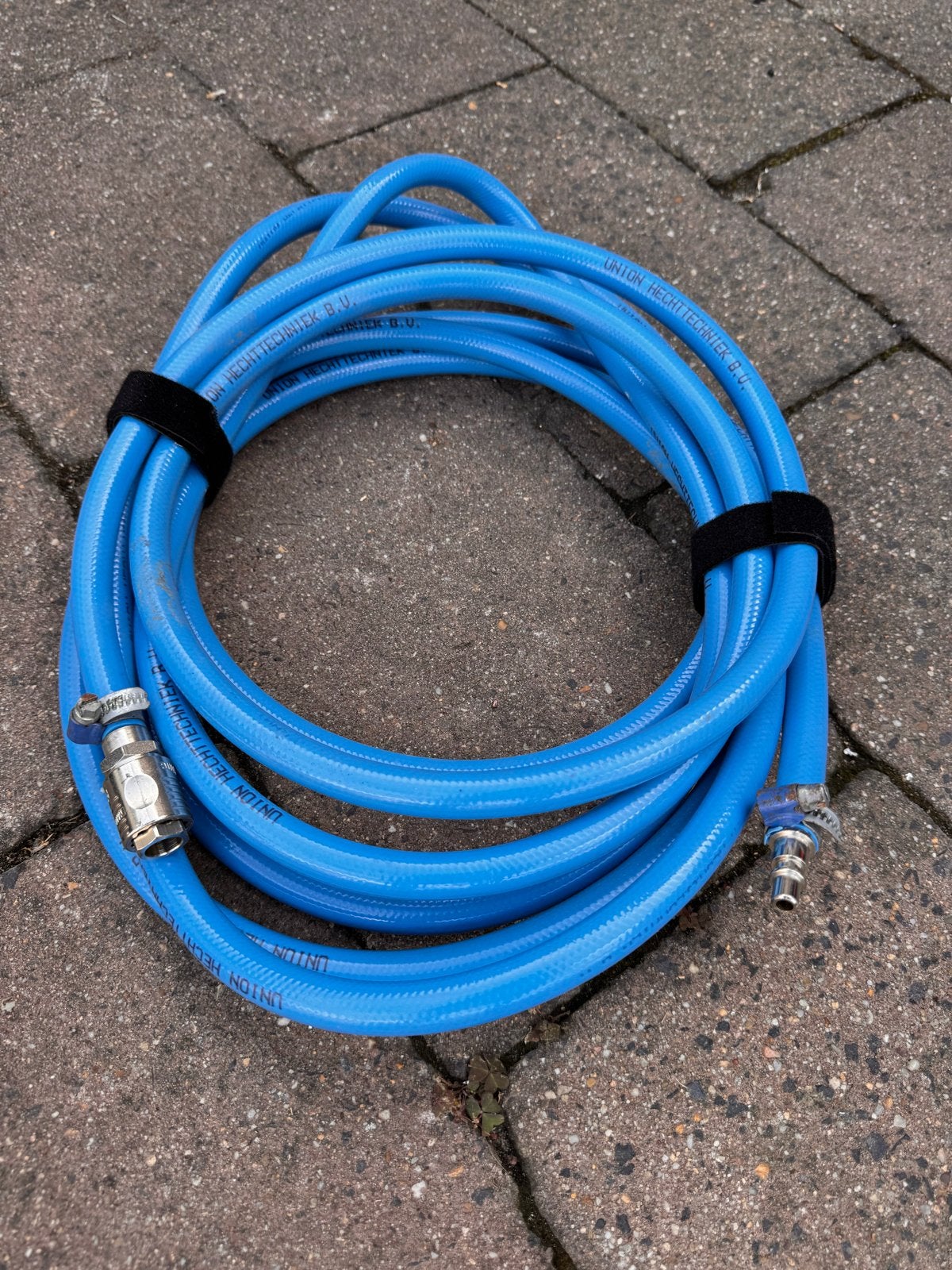 Blauwe luchtslang met koppelingen, Ophalen, Gebruikt, Overige typen
