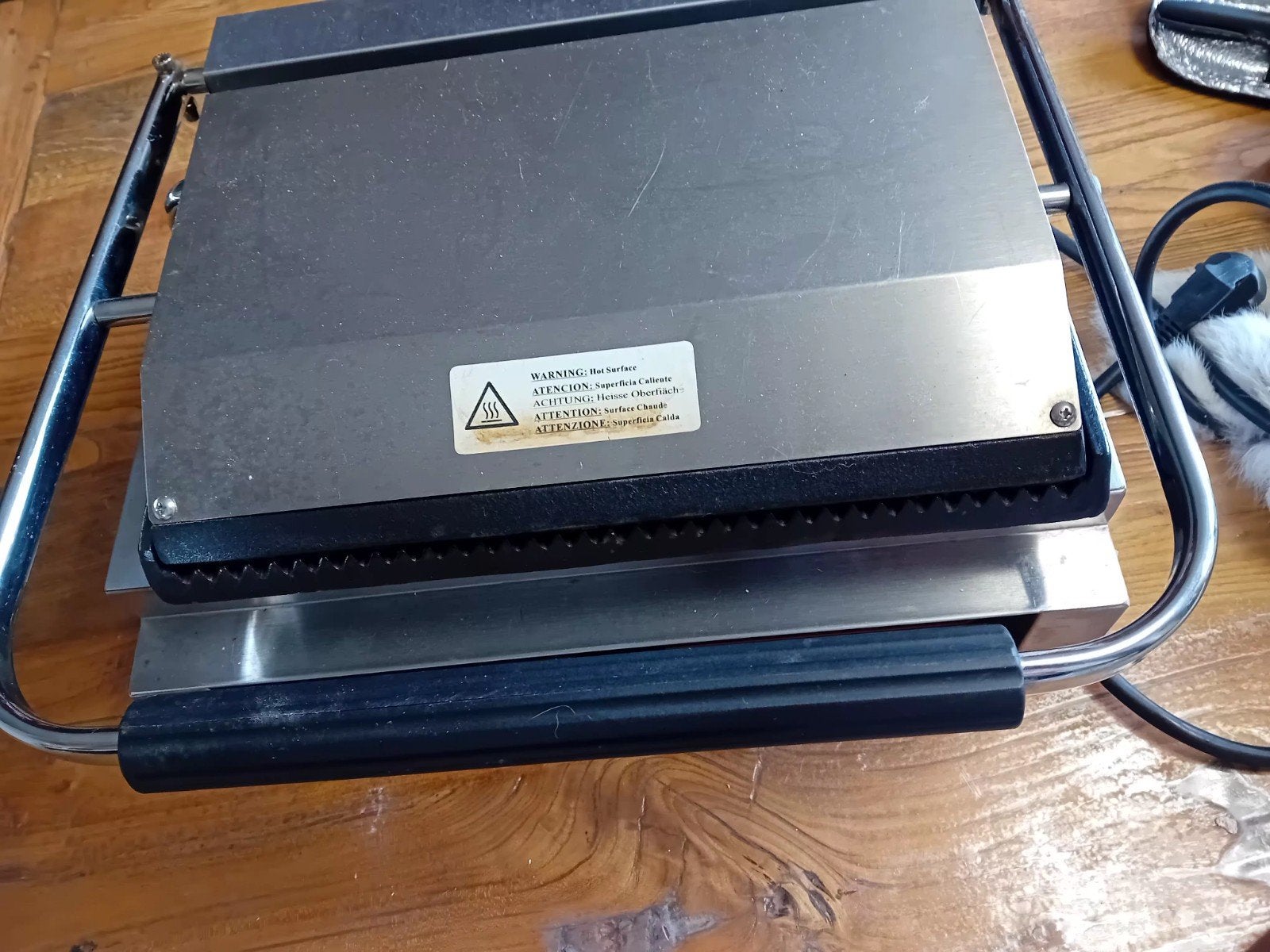 contact grill, Witgoed en Apparatuur, Ophalen, Gebruikt