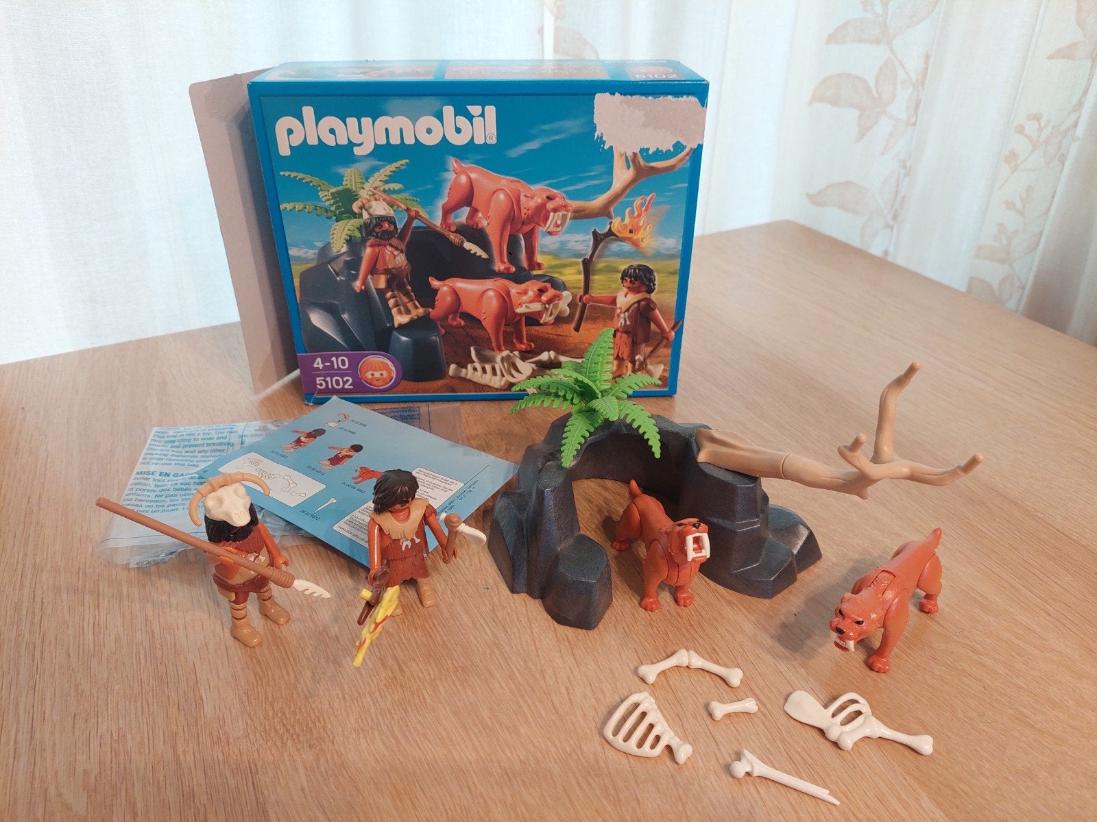 playmobil 5102 sabeltandtijger, Ophalen of Verzenden, Zo goed als nieuw