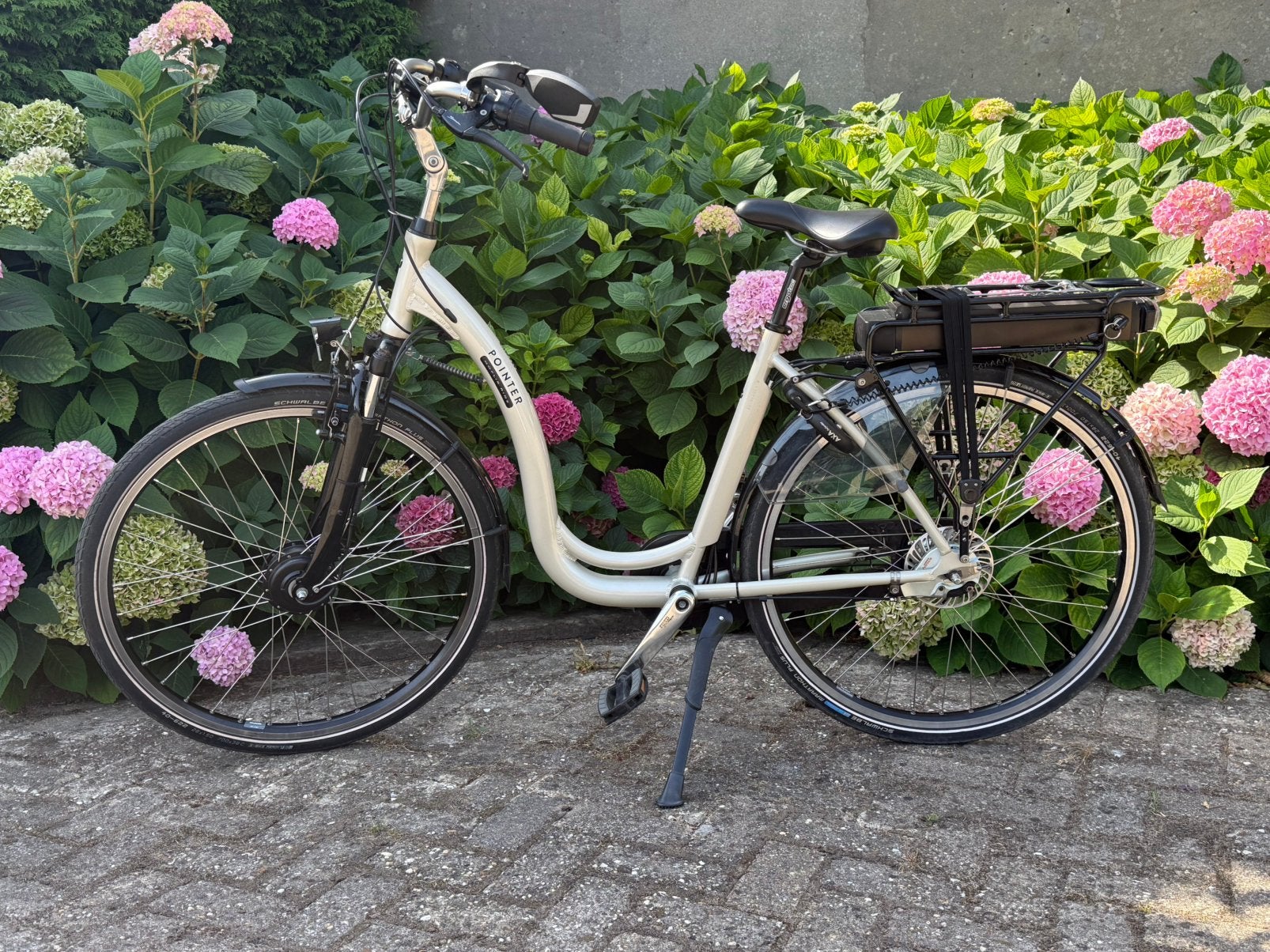 Prachtige POINTER elektrische damesfiets, 47 tot 51 cm, Ophalen, Zo goed als nieuw, Overige merken