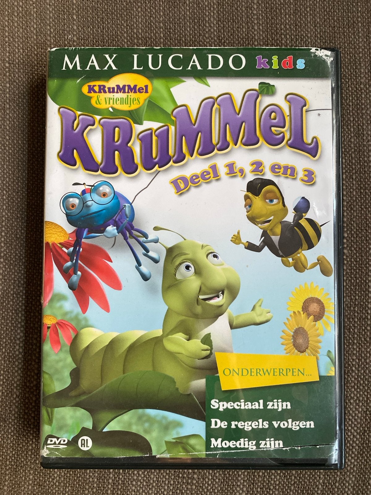 Krummel & Vriendjes Deel 1, 2 en 3 dvd - Max Lucado Kids, Alle leeftijden, Ophalen of Verzenden, Zo goed als nieuw, Educatief