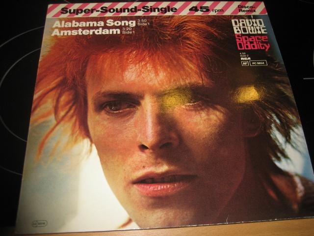David Bowie – Alabama Song / Amsterdam / Space Oddity, Ophalen of Verzenden, Gebruikt, 12 inch, Pop