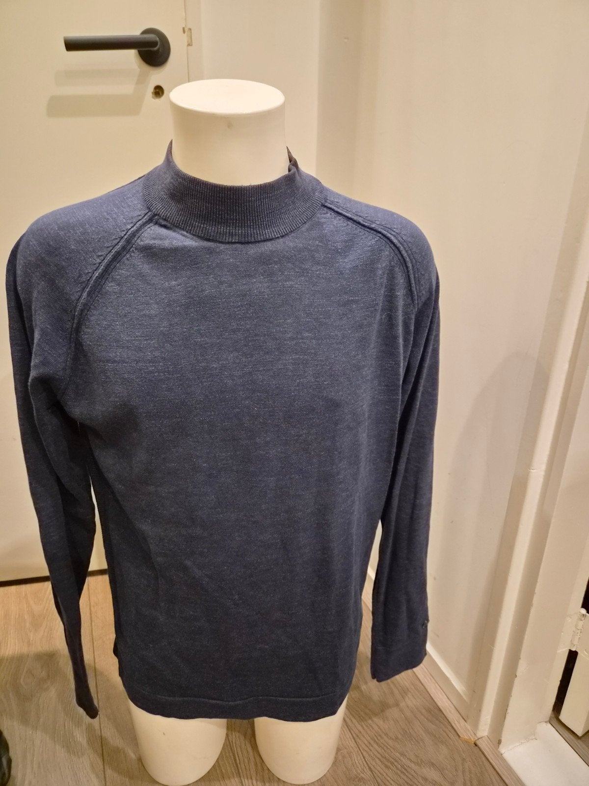 leuke blauwe Cast Iron trui maat XL, Blauw, Maat 56/58 (XL), Ophalen of Verzenden, Zo goed als nieuw