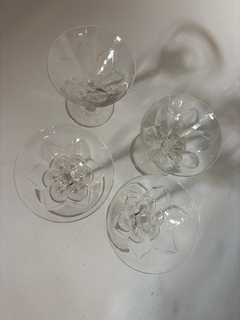 Antiek kristal glaswerk, Ophalen