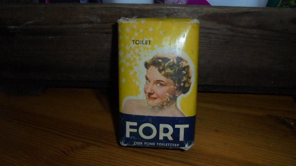 oud stuk toiletzeep FORT, Antiek en Kunst, Ophalen of Verzenden