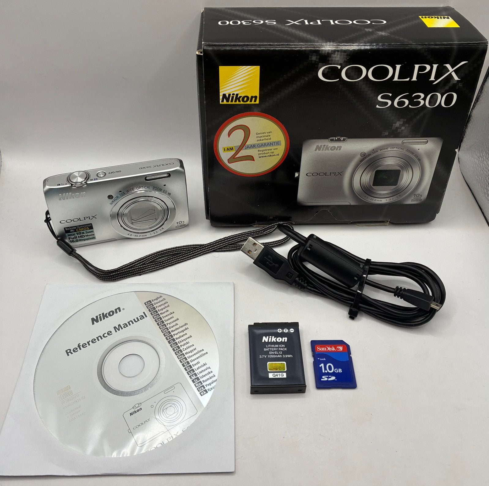 Nikon coolpix S6300 - compact camera, Ophalen of Verzenden, Zo goed als nieuw, Nikon, 8 keer of meer