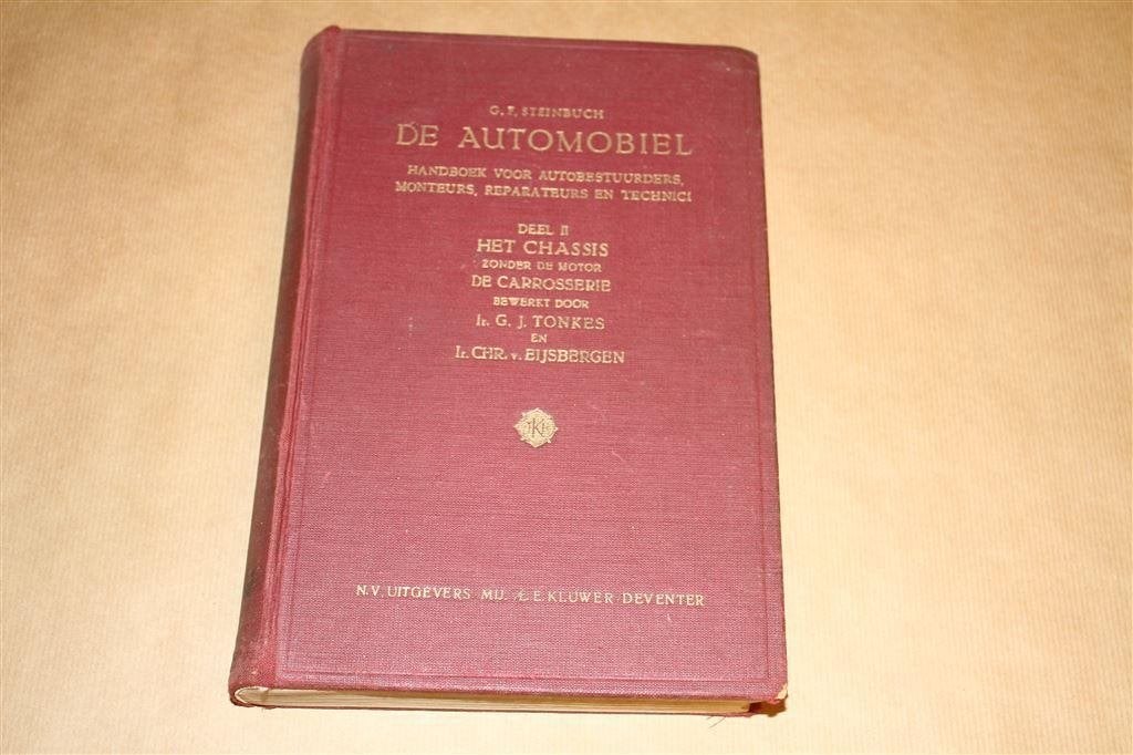 De Automobiel - Steinbuch - Deel 2 - 1949, Ophalen of Verzenden, Gelezen, Algemeen