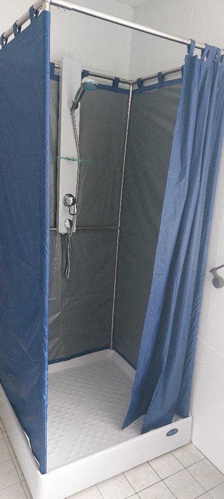 Mobiel nooddouche Blue Move, Ophalen, Gebruikt, Douche