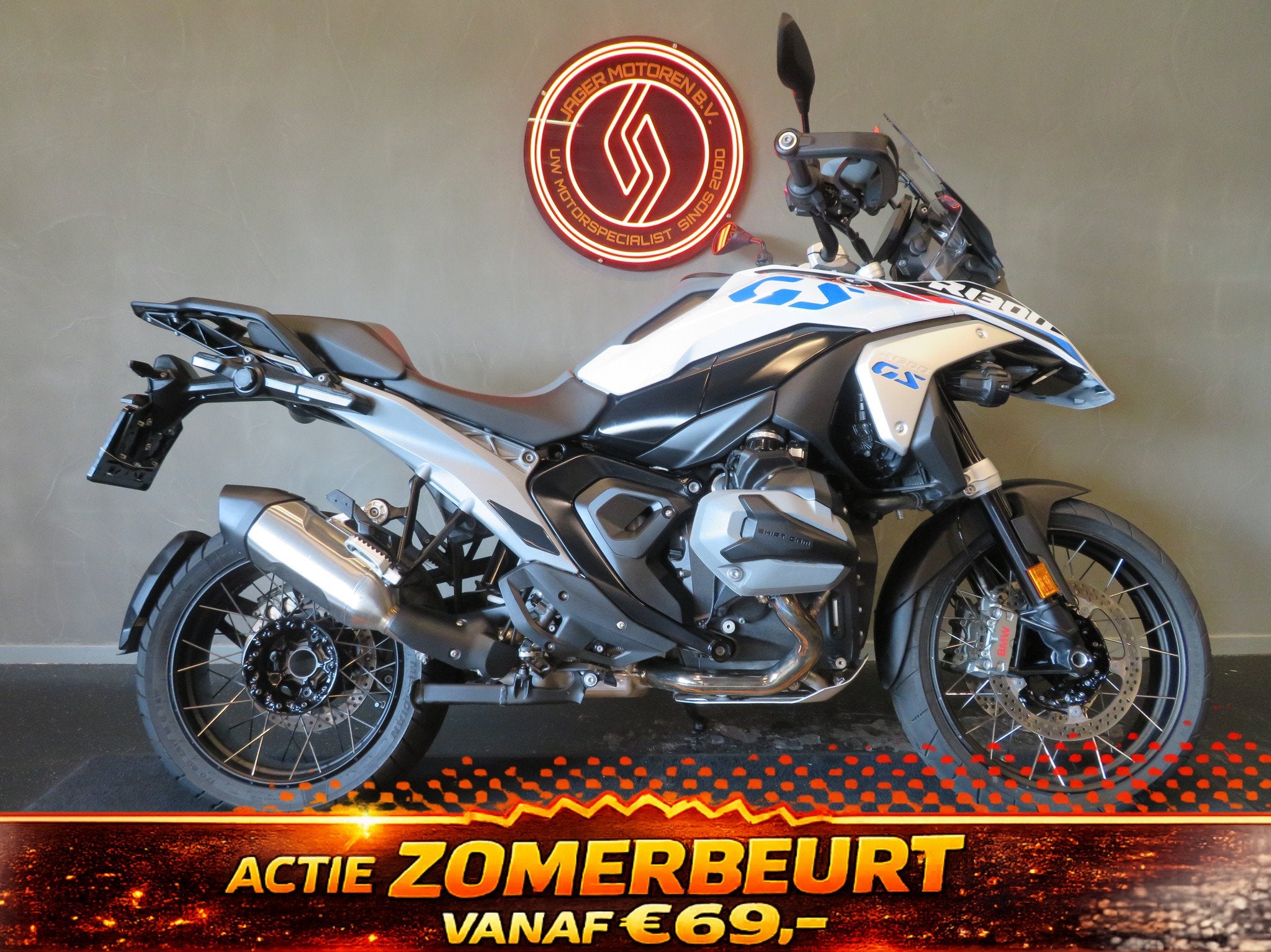 BMW R 1300 GS NIEUWSTAAT HISTORIE FULL! (bj 2024), Motoren, Bedrijf, Toermotor, 1300 cc