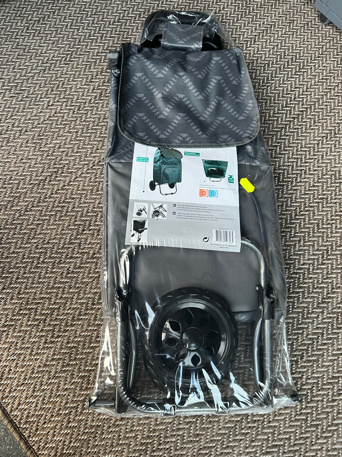 Boodschappentrolley nieuw, Ophalen of Verzenden, Nieuw