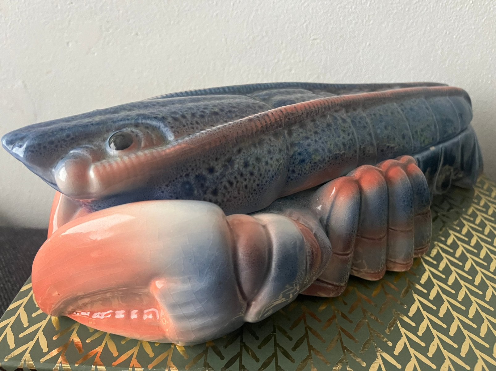 Mega barbotine kreeft terrine Michel Caugant, Verzenden