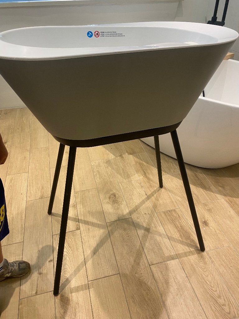 We-too babybadje, Kinderen en Baby's, Badjes en Verzorging, Zo goed als nieuw, Badje, Standaard, Ophalen