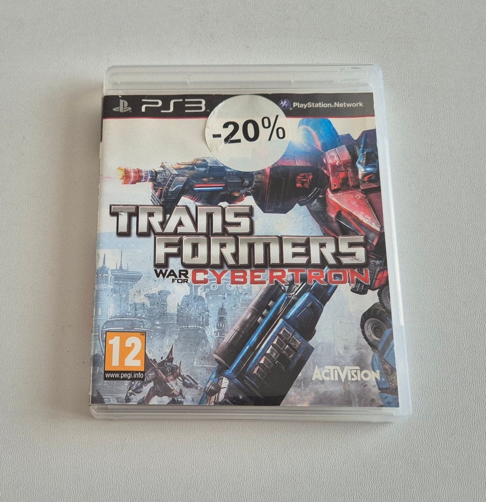 Transformers War For Cybertron PlayStation 3 PS3 Compleet, Avontuur en Actie, Gebruikt, 1 speler, Ophalen of Verzenden