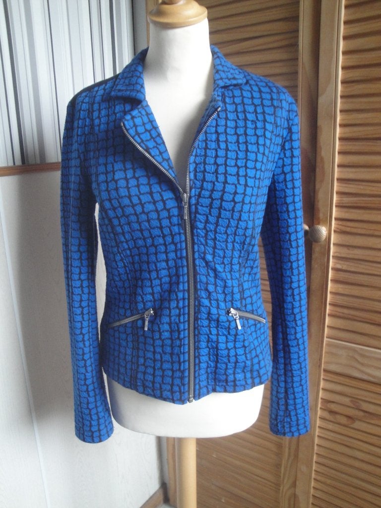 Kobaltblauw/zwart vestje DREAMSTAR maat S, Maat 38/40 (M), Dreamstar, Blauw, Ophalen of Verzenden
