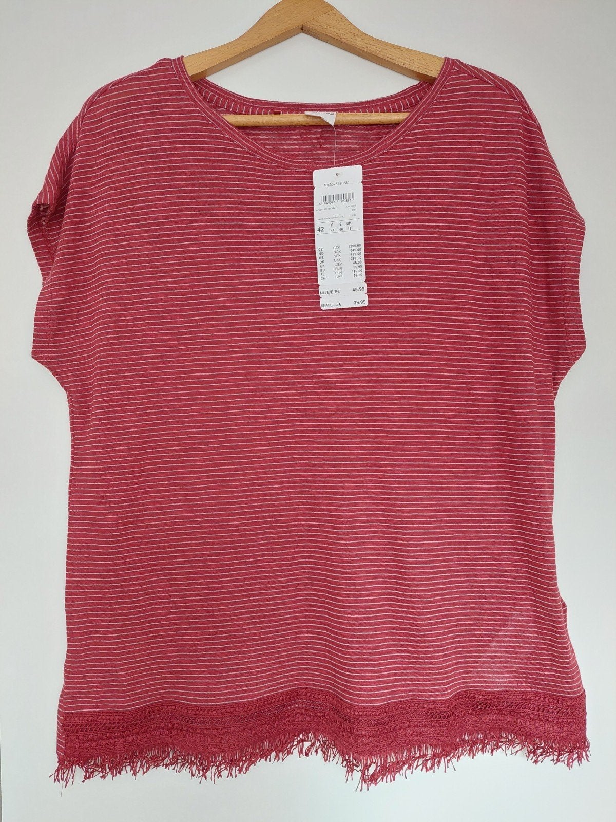 Nieuw shirt, maat 42, Taifun, Kleding | Dames, Wit, Maat 46/48 (XL) of groter, Nieuw, Ophalen of Verzenden