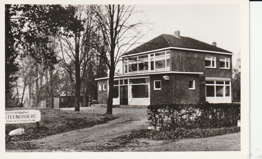 Winterswijk   Uitspanning de Steengroeve, Verzamelen, Ophalen of Verzenden, 1940 tot 1960, Ongelopen, Gelderland