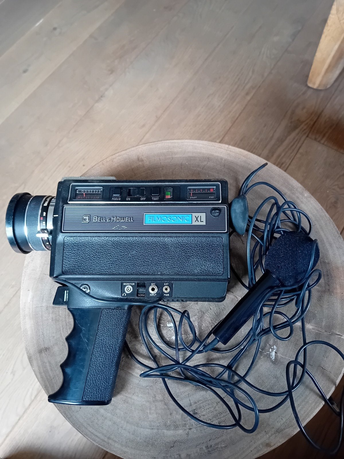 Vintage Bell & Howell Filmosonic XL 8mm camera met koffer, Ophalen, 8mm, Camera