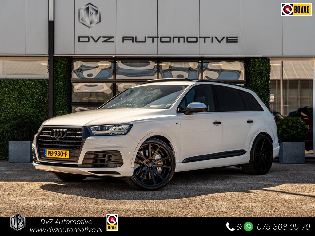 Audi Q7 4.0 TDI SQ7 Quattro Pro Line + 7p | ABT 530PK | Cera, Auto's, Audi, 435 pk, Gebruikt, Met garantie (alle), 7 stoelen