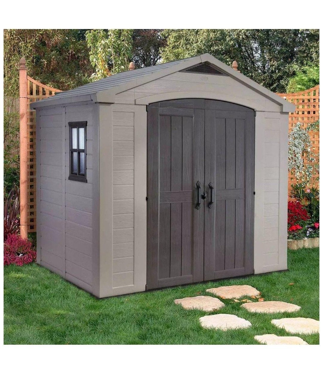 Actie! KETER 8x66 Tuinhuis -45% korting, Ophalen of Verzenden, Nieuw, Kunststof, Minder dan 250 cm
