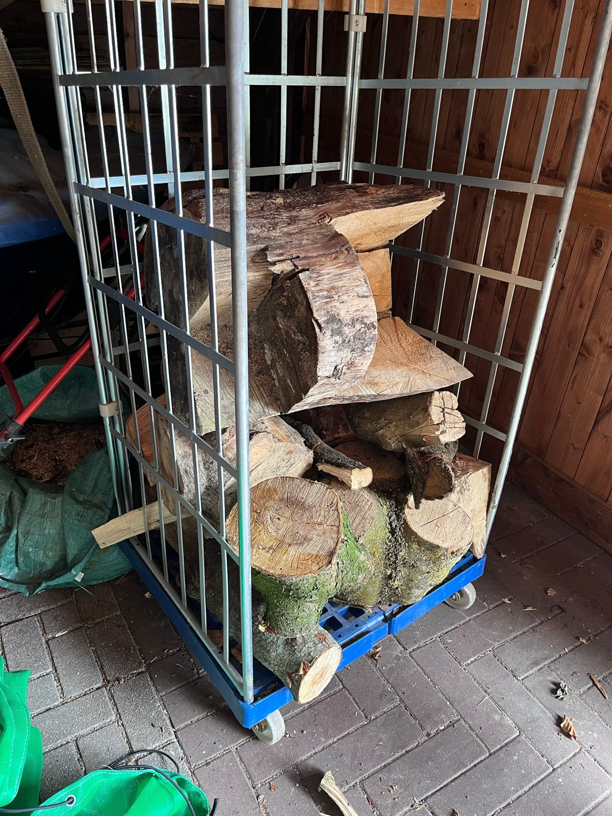 Brandhout, Minder dan 3 m³, Ophalen, Eikenhout, Blokken