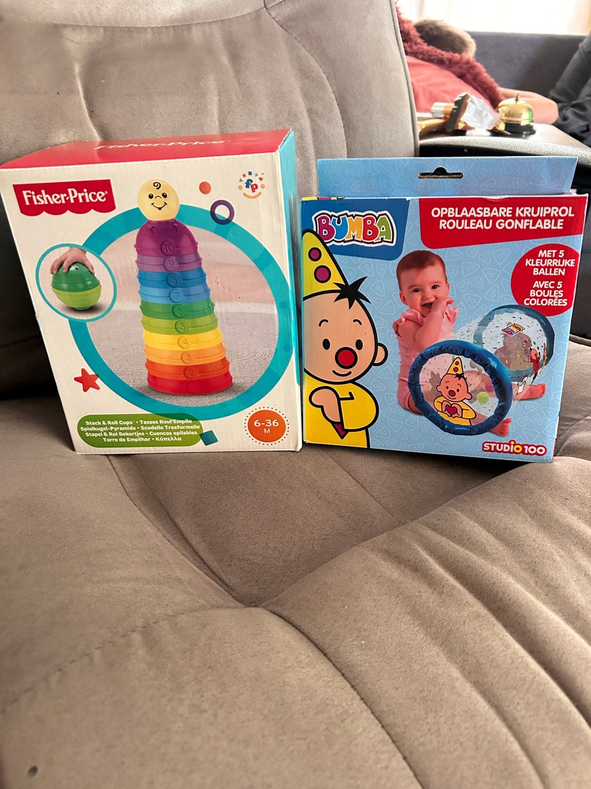 Fisher-Price stapelbekers en Bumba kruiprol, Ophalen, Nieuw, Overige typen