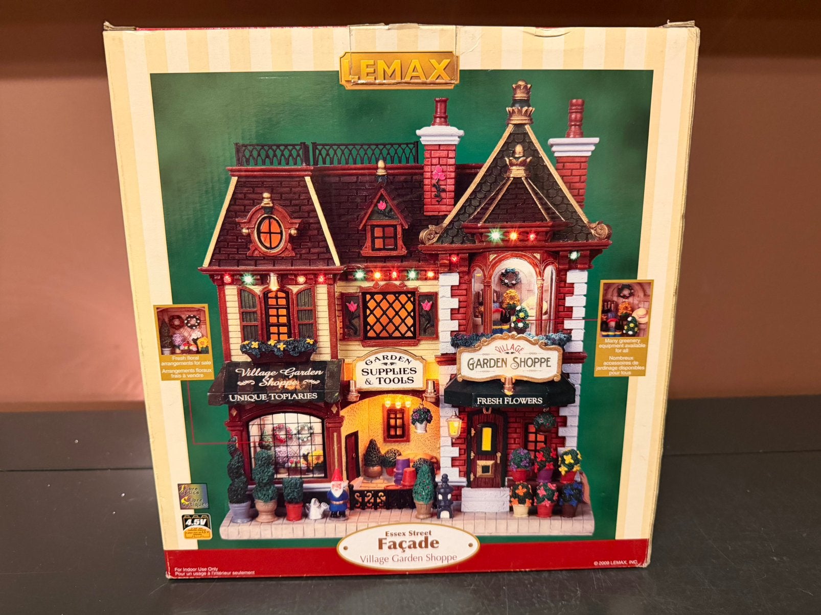Lemax Village Garden Shoppe. (façades). KERSTDORP., Ophalen of Verzenden, Zo goed als nieuw
