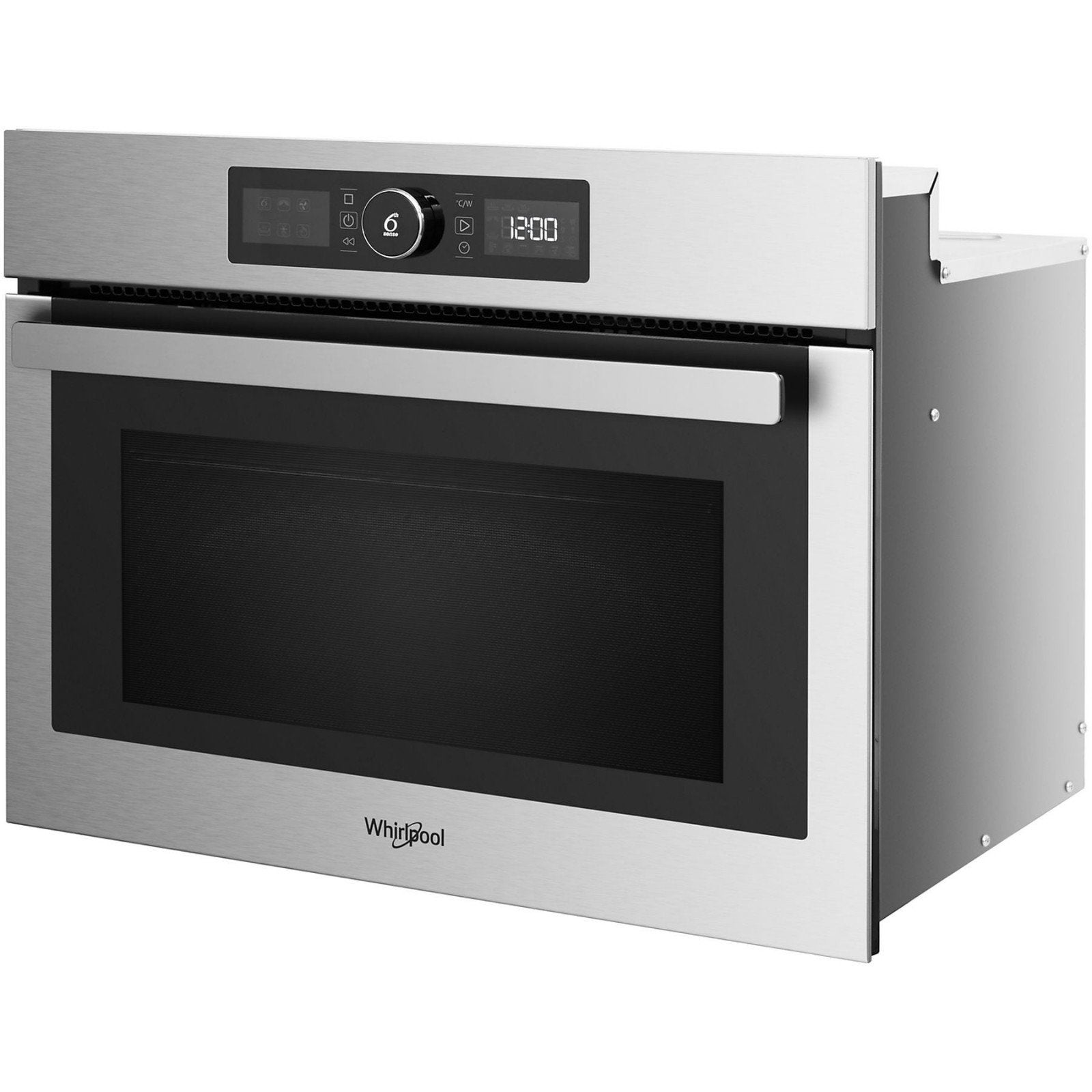 Whirlpool AMW 9605/IX Inbouw Combimagnetron met defect, Witgoed en Apparatuur, Magnetrons, Ophalen, Crisp, Inbouw