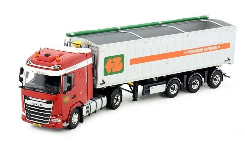 Tekno 83560 DAF XG 4x2 met gestuurde Stas kipper Zijderlaan, Hobby en Vrije tijd, Modelauto's | 1:50, Ophalen of Verzenden, Nieuw