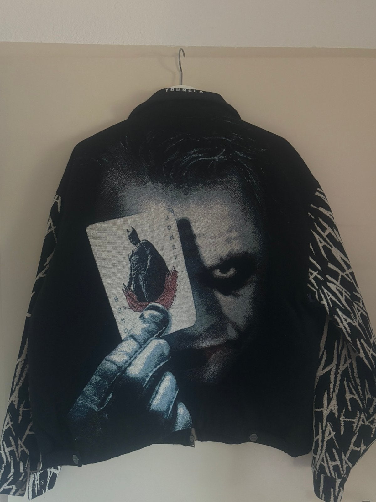 YoungLA Joker Tapestry Jacket batman jas maat M nieuw!, Maat 48/50 (M), Zwart, Nieuw, Ophalen of Verzenden