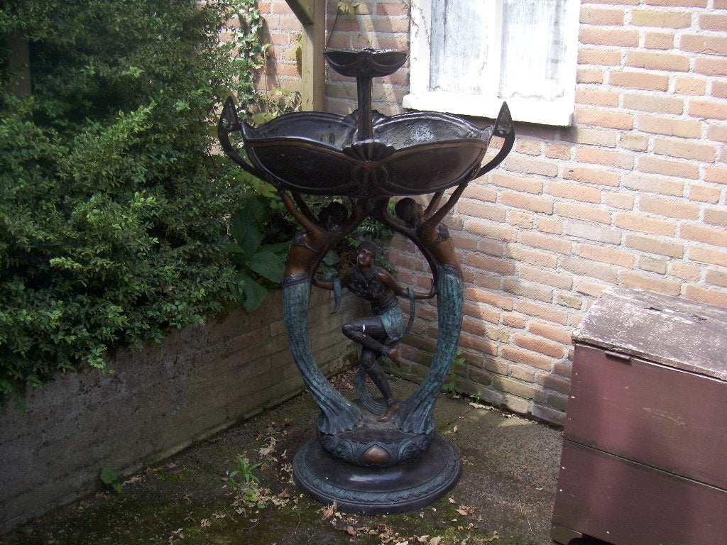 fontein, Ophalen, Gebruikt, Beton, Fontein