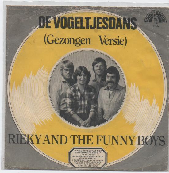 Rieky and the Funny Boys- De Vogeltjesdans, Gebruikt, Verzenden, 7 inch, Fotohoes