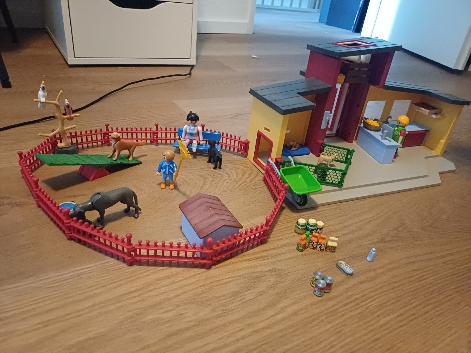 Playmobil dierenpension /hotel, Kinderen en Baby's, Speelgoed | Playmobil, Ophalen, Zo goed als nieuw