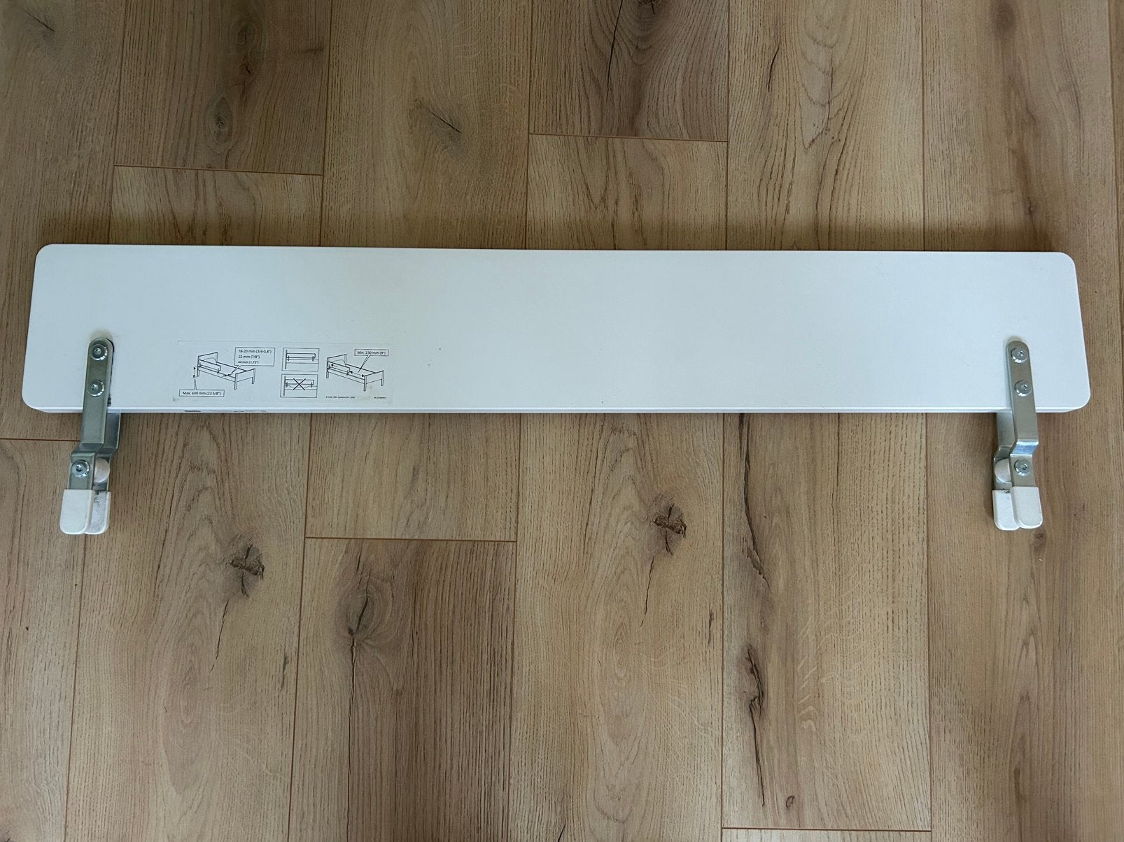 Bedhekje Ikea, Ophalen of Verzenden, Zo goed als nieuw, Minder dan 140 cm, Minder dan 70 cm